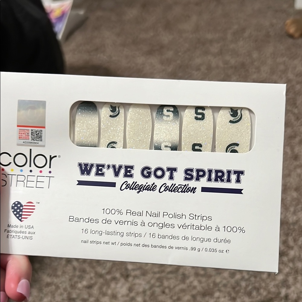Color Street We've Got Spirit Nail Strips - Michigan State